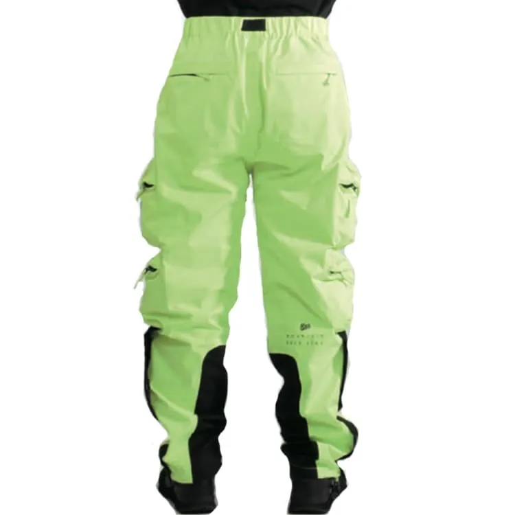 PLANB PROJECT Side Zip Snow Pants (Japanese Brand) Yellow [Unisex]