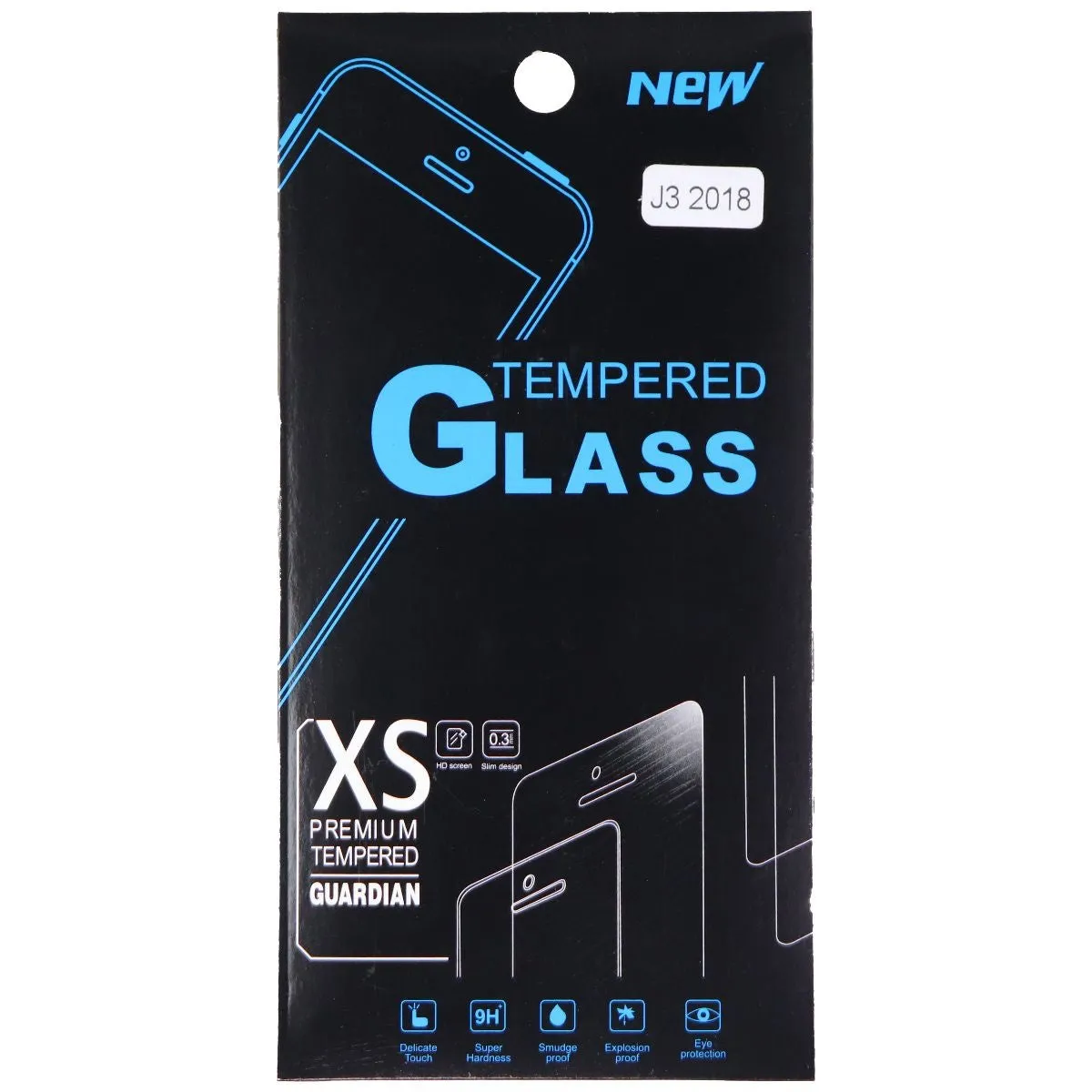 Premium Tempered Glass Screen Protector for Samsung Galaxy J3 (2018) - Clear