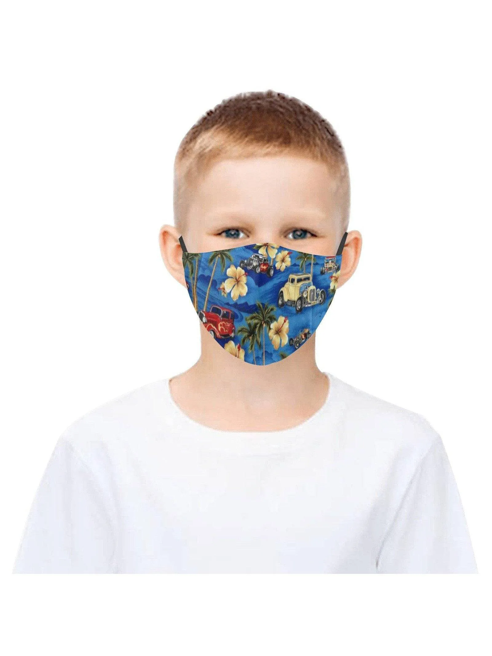 REUSABLE FACE MASKS WITH FILTERS - TROPICAL RODS