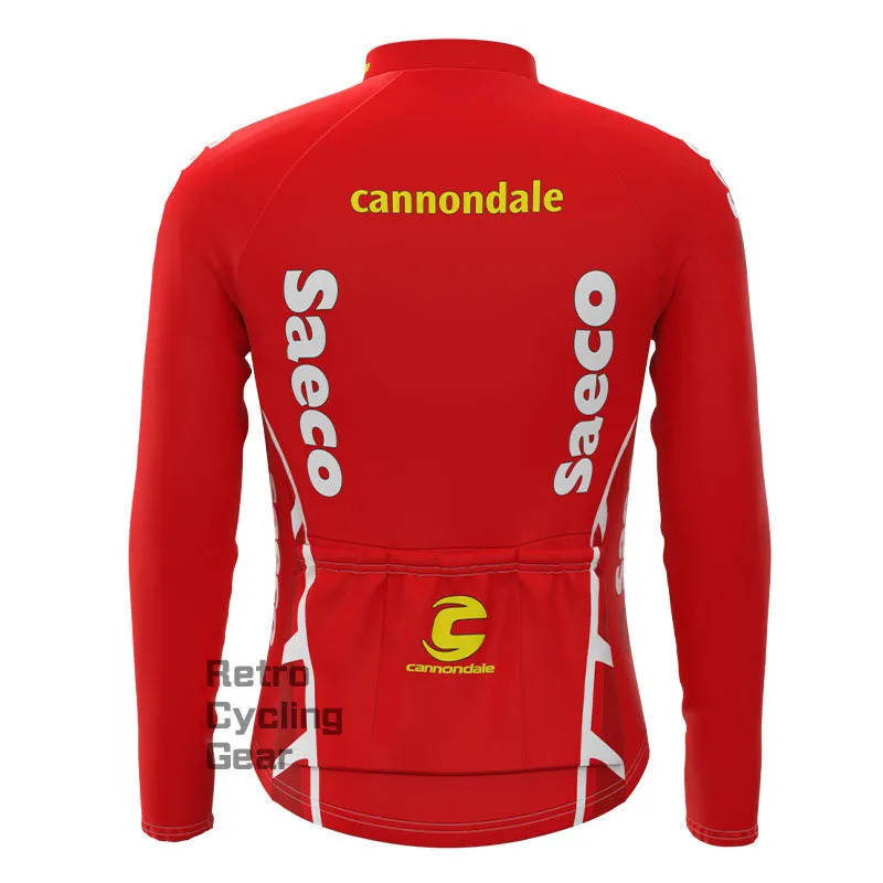 Saeco Fleece Retro Cycling Kits