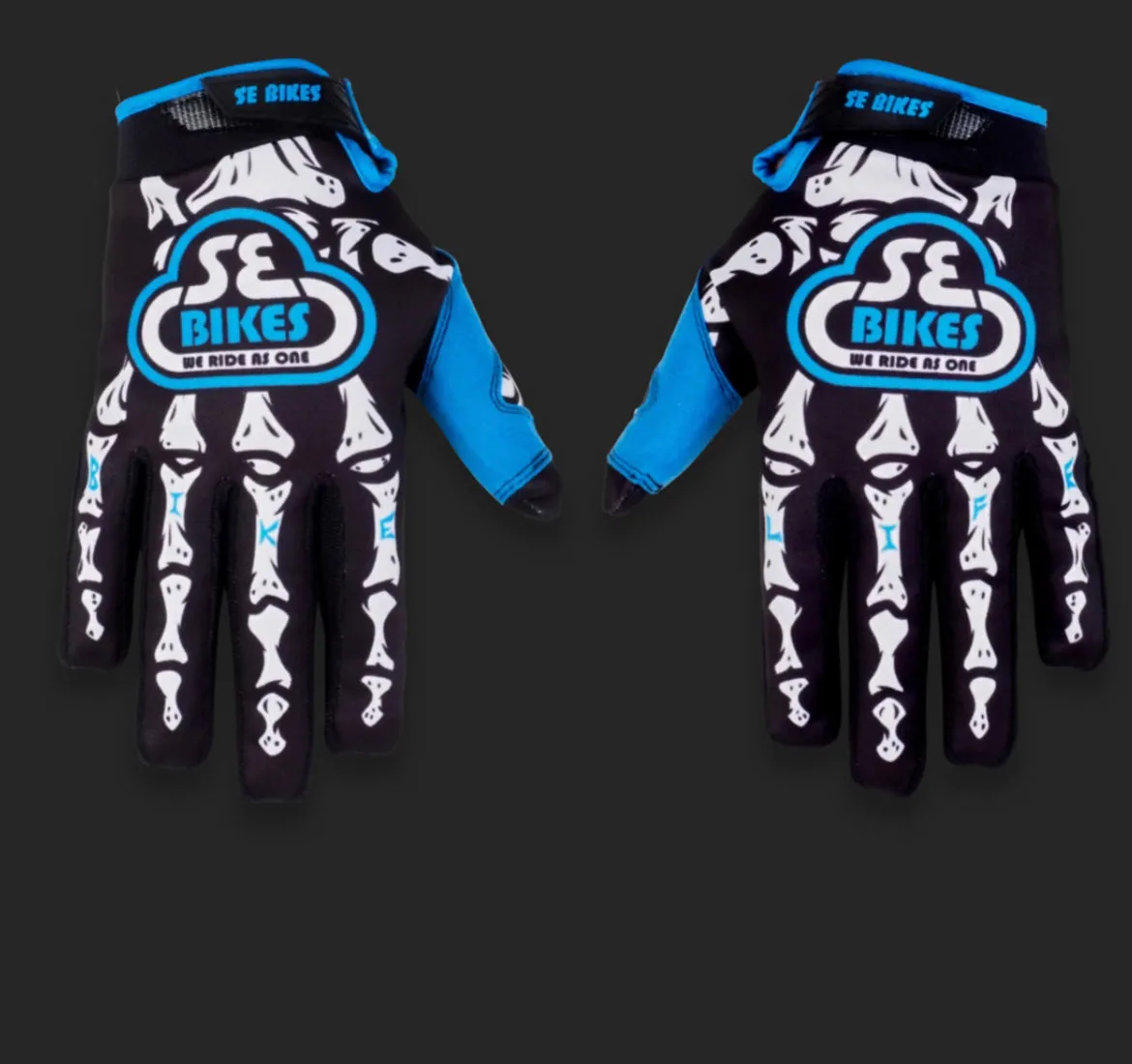 SE Skeleton Bike Life Gloves