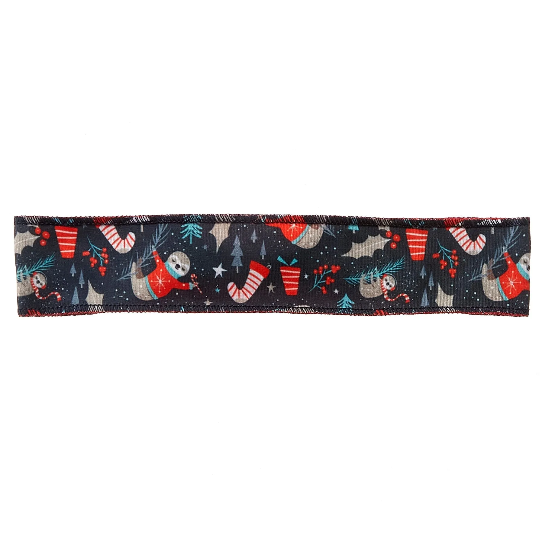 Slothy Holidays Non-Slip Headband