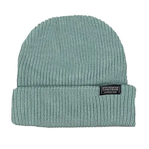 Snow Mountain Ribbed Beanies-SAGE