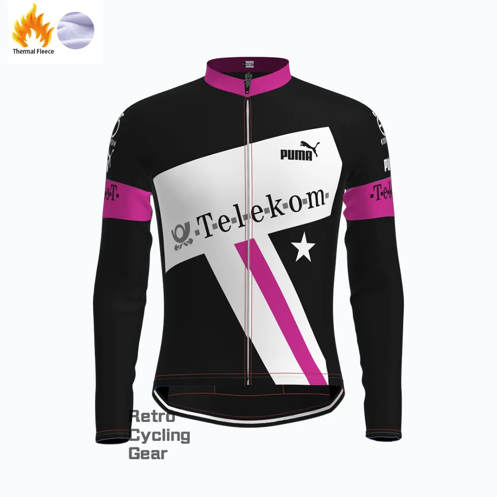 Telekom Fleece Retro Long Cycling Kits