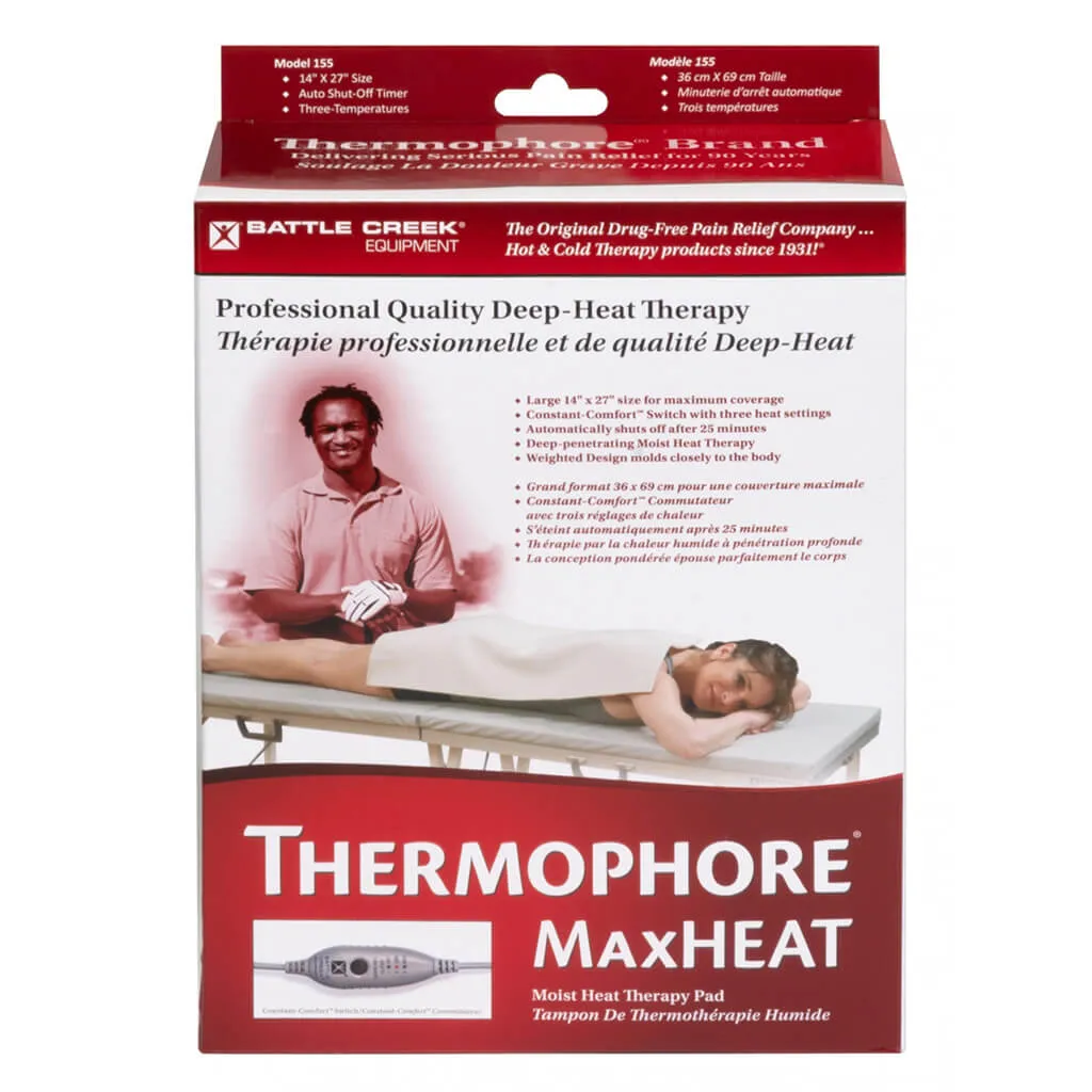 Thermophore MaxHeat Moist-Heat Heating Pad 14 x 27