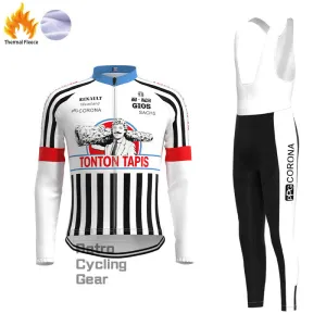 Tonton Fleece Retro Cycling Kits