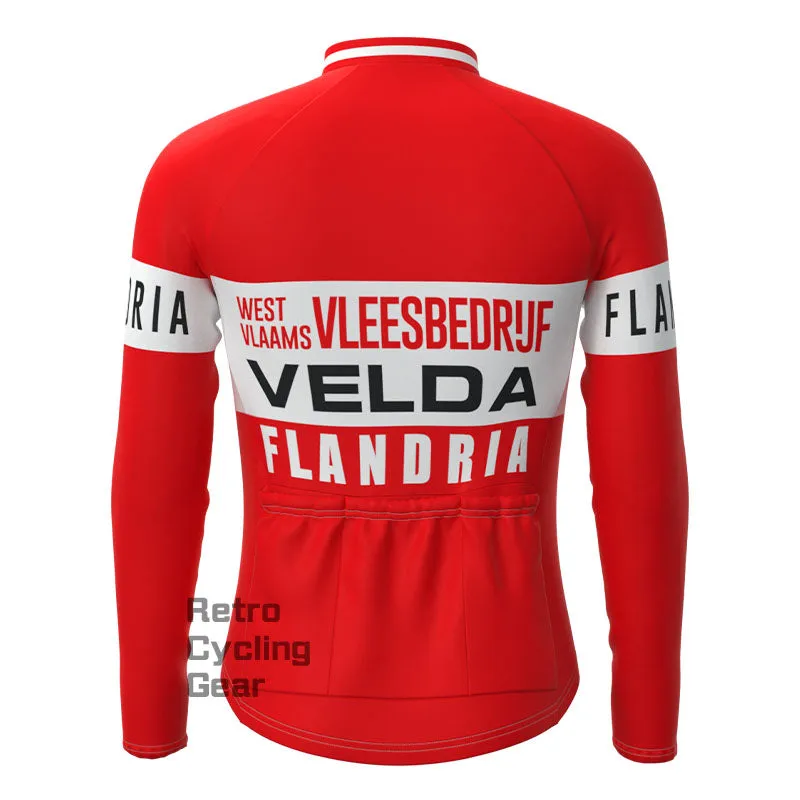 VELDA Fleece Retro Cycling Kits