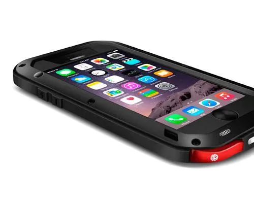 Waterproof Series iPhone 6 Plus Metal Case (5.5 inches) - Black