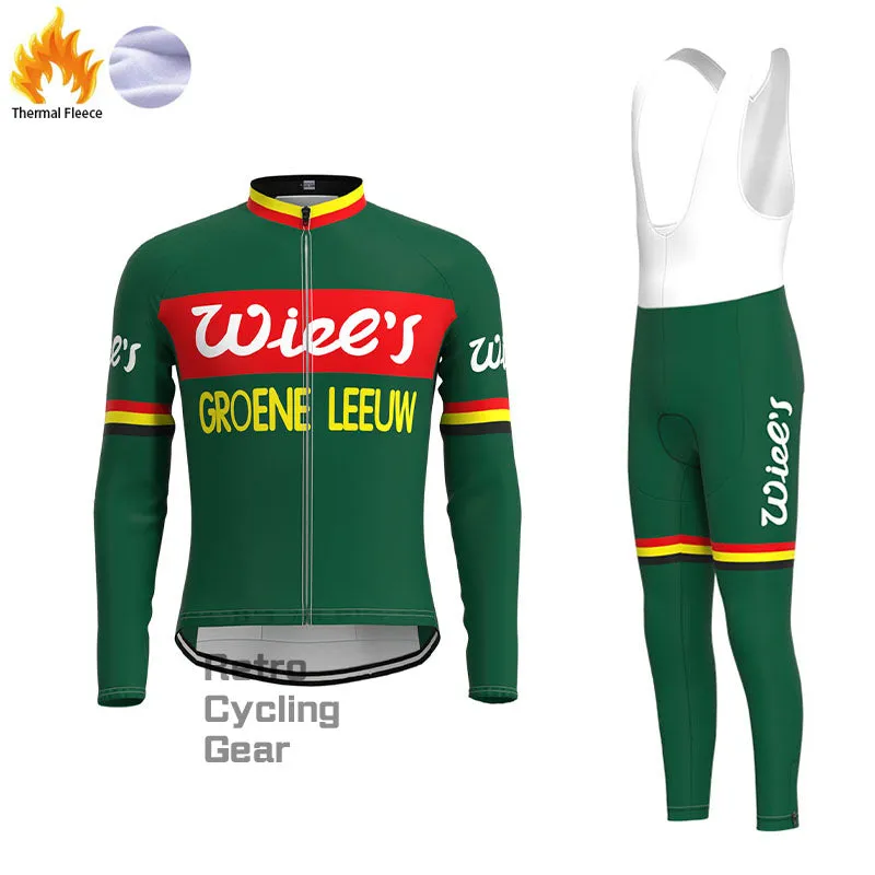 Wiee's Fleece Retro Cycling Kits