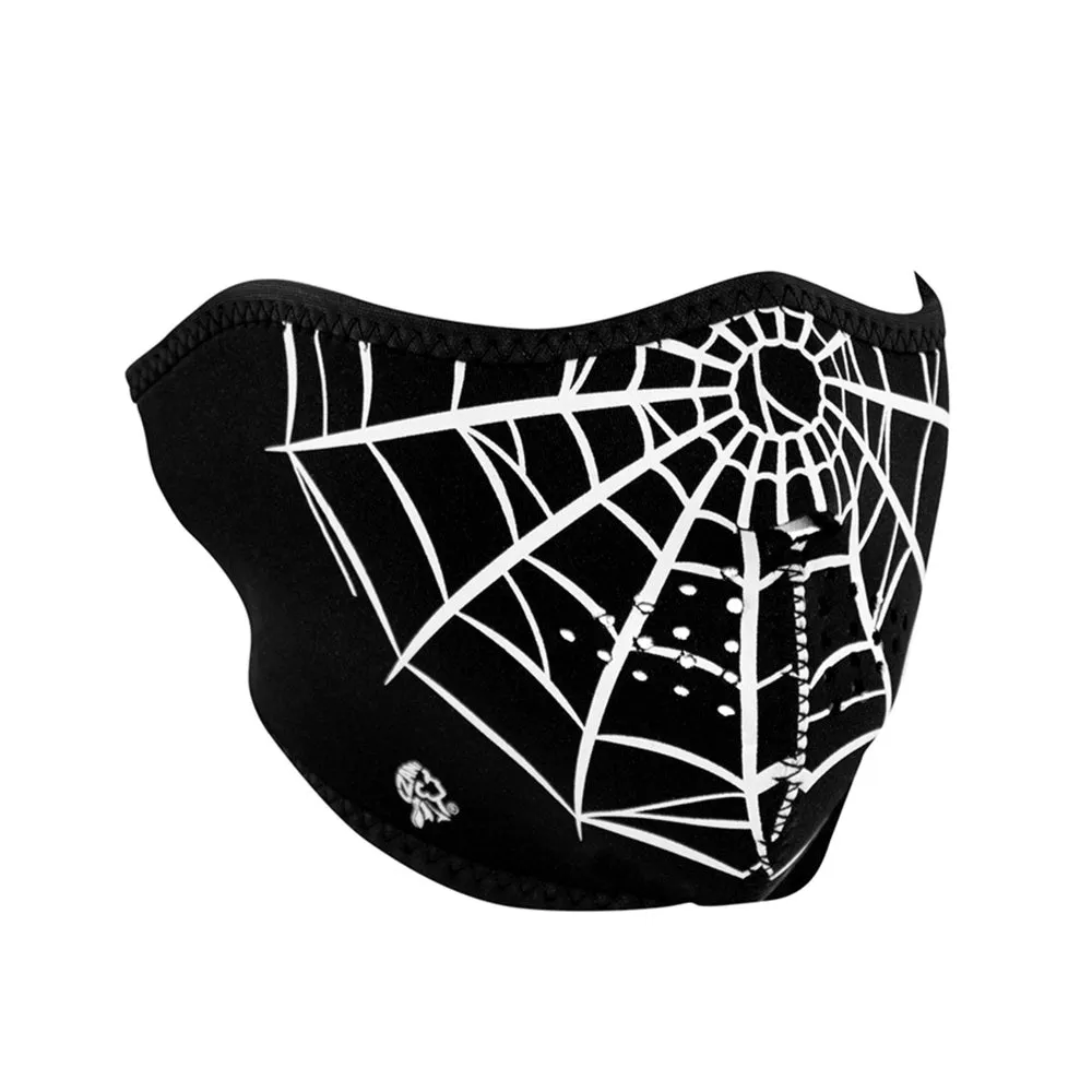 WNFM055H ZANÂ® Half Mask- Neoprene- Spider Web